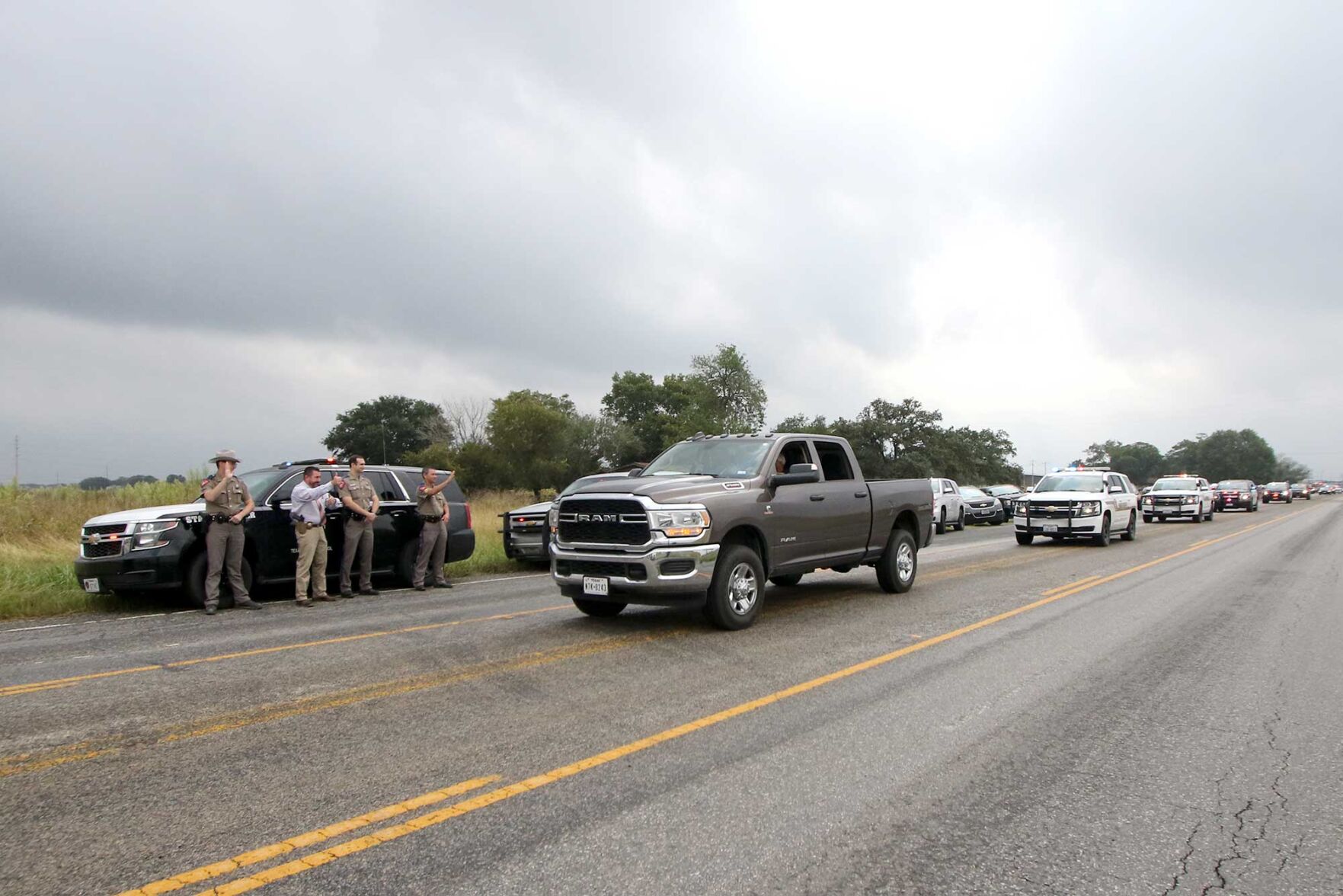 Police escort